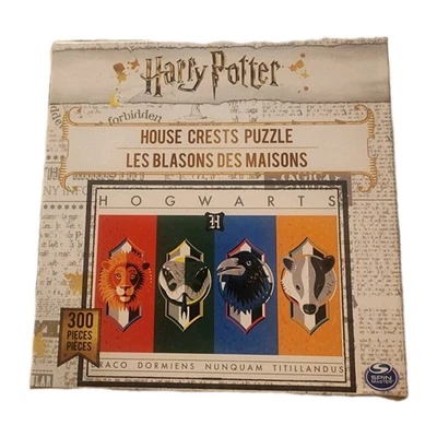 HARRY POTTER 300 piezas Rompecabezas Casa Hogwarts Crestas Nuevo Foto 1 de 2