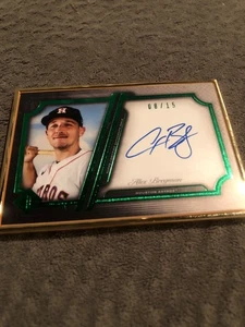 Collezione Trascendente 2021 Variazione Immagine Smeraldo 8/15 Autografo Alex Bregman - Foto 1 di 7