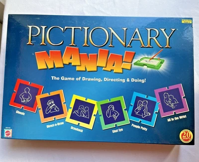 Pictionary Mania Board Game – Drawing, Directing & Doing – Contents Sealed - Image 1 of 4