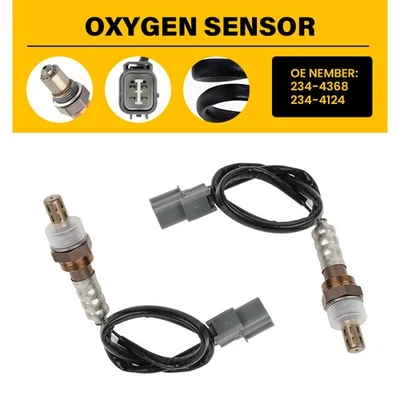 2 sensores de oxígeno ascendente+descendente para Acura MDX RL TL Honda Accord Odyssey Civic EK Foto 1 de 4