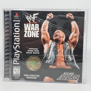 WWF Warzone Sony Playstation 1 PS1 CIB con manuale e scheda reg testata e funzionante - Foto 1 di 5