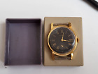 Vintage Watch Pobeda Victory USSR Gold-Plated + box 1980s