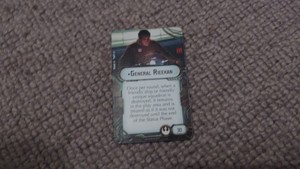 Star Wars Armada - General Rieekan Card