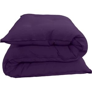 Materasso futon arrotolabile a due piani, pigiama party cotone Shikifuton 3x39x80 viola - Foto 1 di 5