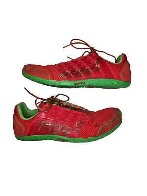 Inov-8 Mujer 8.5 Bare-XF 210 Entrenador Cruzado Correr Minimalista Rojo/Verde Foto 1 de 4