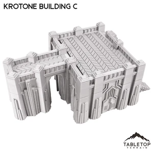 Building C - Krotone, Sorcerer's Planet - Grimdark Wargaming Tabletop - Imagen 1 de 8