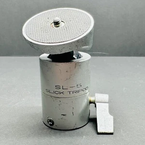 Used SLICK TRIPOD SL-5 Heavy Duty Pro Ball Head Great Working Condition - Picture 1 of 6