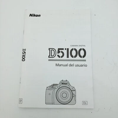 Nikon D5100 Manual Del Usuario  Original Spanish ES Espanol - Image 1 of 2