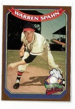 WARREN SPAHN 1994 MR TURKEY BRAVES   RARE!
