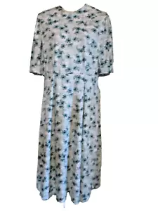 Amish Mennonite Christian Modest Cape Dress Handmade Green 36"Bust/30"W EUC - Picture 1 of 5
