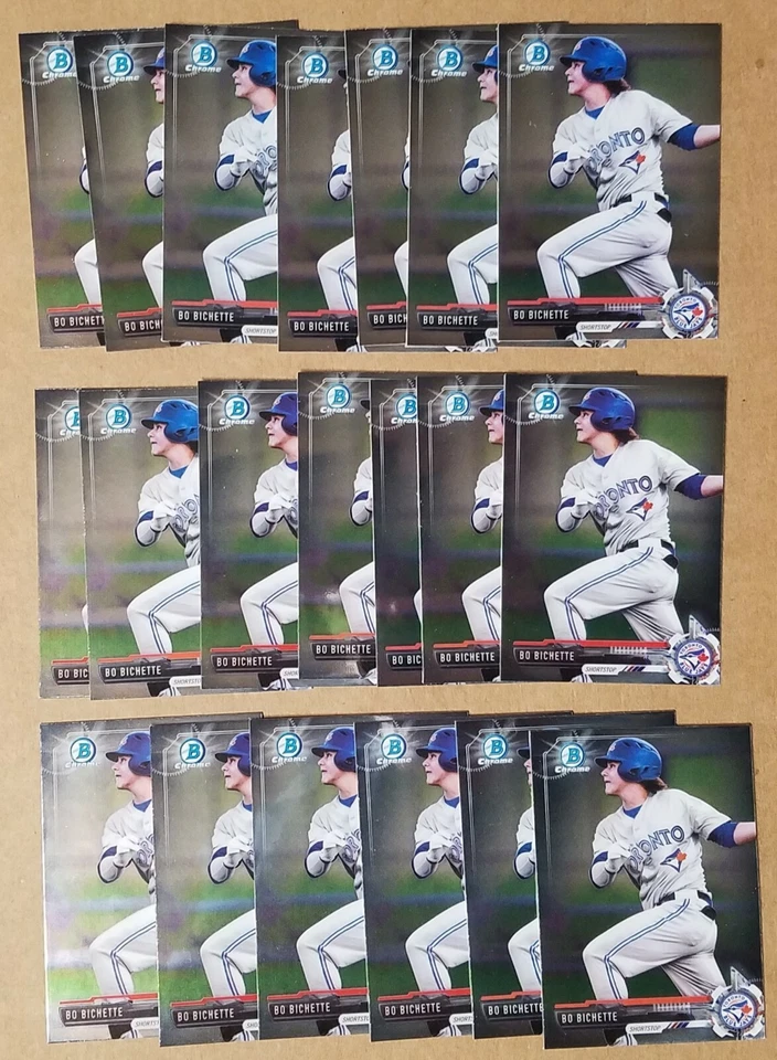 2017 Bowman Chrome mini Bo Bichette 20 card lot - Image 1 of 1
