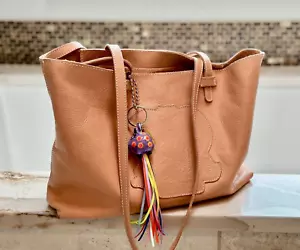 CONSUELA Maggie Easy Tote Bag RARE find + CONSUELA Key Charm $59 value! • MTRA! - Picture 1 of 9