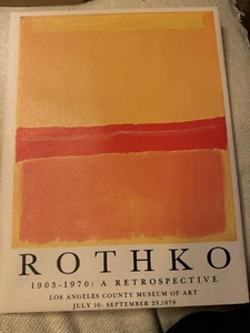 12 X 16 Rothko Print w/text NEW Shipping Included - Picture 1 of 2