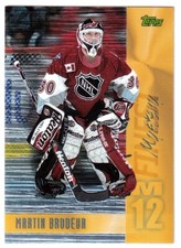 1998-99 Topps Mystery Finest Gold Refractors #M12 Martin Brodeur
