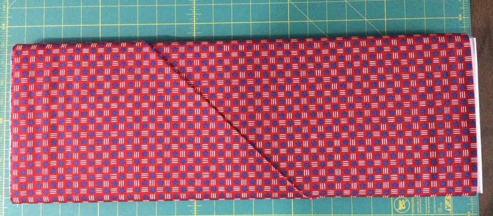 Americana cotton fabric by the yard - Image 1 of 1