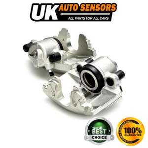 Fits VW Beetle CC Golf Passat Polo Touran 2x Front Brake Calipers AS116L+RVW - Picture 1 of 2