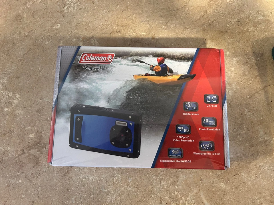 Цифровой фотоаппарат водонепроницаемый Coleman Venture HD C40WP - Изображение 1 из 1