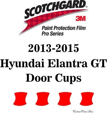 3M Scotchgard Paint Protection Film Pro Series Fits 2013 2015 Hyundai Elantra GT - Image 1 of 3