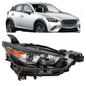 Right Passenger Side Halogen Headlight W/O LED DRL For Mazda CX-3 CX3 2016-2022 - Picture 1 of 24