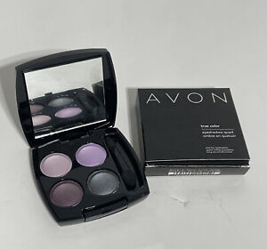 Avon True Color Eyeshadow Quad Purple Haze Q708 New Old Stock NOS Discontinued