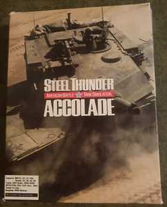 Steel Thunder : American Battle Tank Sim - PC - Complete  - 3.5 inch game disk - Picture 1 of 2