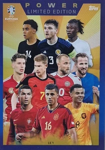 Topps UEFA EURO 2024 Match Attax Trading Cards Limited Edition aussuchen - Picture 1 of 42