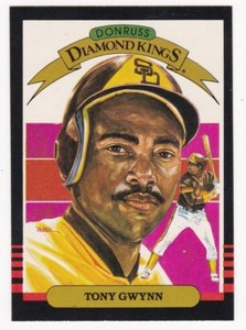 TONY GWYNN 1985 Donruss Baseball # 25 Diamond Kings Padres HOF NM - MT