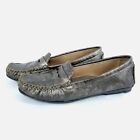 Impo Womens Size 7.5M Bronze Penny Loafers Moccasin Flats Shoes Man Made