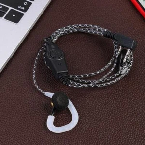 PTT Walkie Talkie Headset Earphone Walkie Talkie Headset for Kenwood KPG Baofeng - Zdjęcie 1 z 7