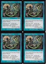 MTG: ROOTWATER MYSTIC Exodus COMMON; played, Excellent condition x4