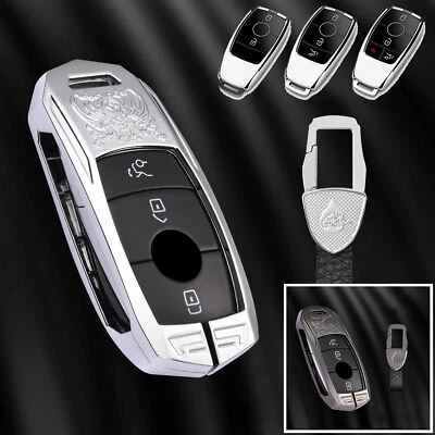 Funda Carcasa Llave Coche TPU Aleación Zinc Para Mercedes Benz S E C GLC E200 W213 A200 AMG Foto 1 de 4