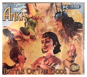 Ankh Battle of the Gods Pc Brand New Win10 8 7 XP Humor Bizarre Characters Egypt - Picture 1 of 2