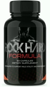 Rock Hard Formula Capsules Fast Acting Supplement Male Enhancement Pills 60caps - Picture 1 of 3