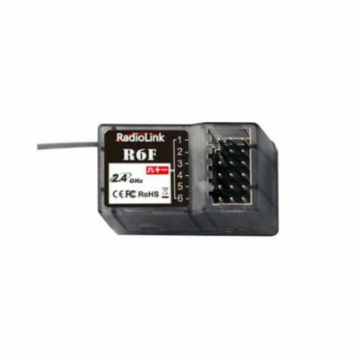 RadioLink 2.4Ghz 6CH R6F Receiver for RC6GS RC4GS RC3S RC4G T8FB RC Transmitter - Image 1 of 4