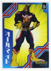 My Hero Academia Clear Card Collection Gum No.017 All Might - Picture 1 of 4
