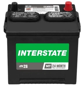 12Volt Interstate Battery Porsche 356A, 356B, 356C, 912, New W/Warranty - Picture 1 of 4