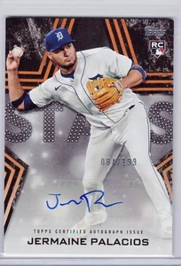 2023 Topps Jermaine Palacios Baseball Stars Auto /199 #BSA-JP Detroit Tigers - Bild 1 von 2