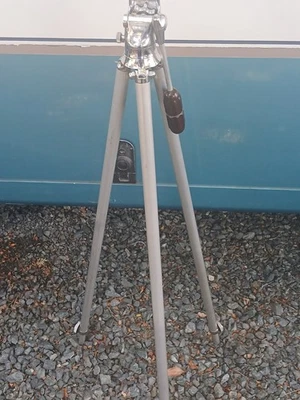 VTG 60" Hollywood Camera Tripod Late 1940's  Manufacturer Pagliuso Eng. Co. VG - Image 1 of 4