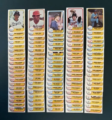 Lote de 99 tarjetas de béisbol Fleer 1981 EX-MT Foto 1 de 4