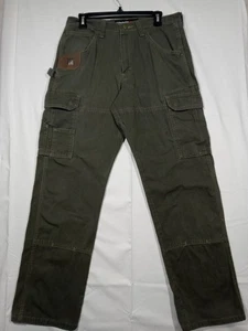 Wrangler Riggs Carpenter Pant Herren 32x32 grau Ripstop - Bild 1 von 10