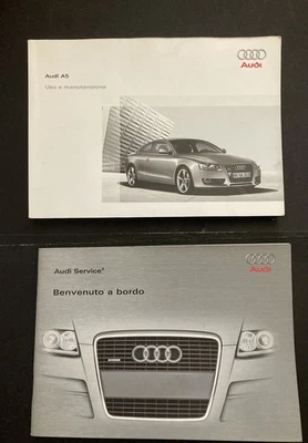 AUDI A 5  - USO E MANUTENZIONE + AUDI SERVICE ( MANUALI)- - Immagine 1 di 4