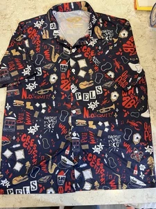 Camisa Para Hombres New Orleans Pelicans Hawaiana Botón Estampado por Todas Partes Talla XL - Imagen 1 de 9