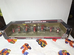ERTL Case IH 7-piece Tractor Historical Set M, 560, 806, 60th Ann. Ed. 1/64 NIB - Picture 1 of 5