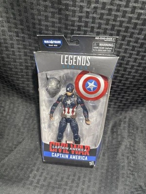 Marvel Legends Civil War Captain America 6" Action Figure Giant Man BAF 2015 - Image 1 of 2