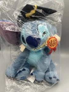 STITCH Plush Disney Parks Class of 2025 Graduation Stuffed  - Picture 1 of 9