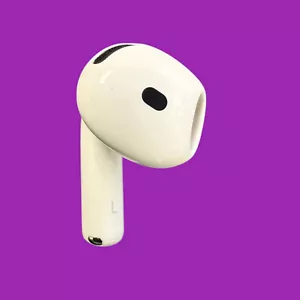 Original Apple AirPods 4 Ersatz: Linke Seite AirPods A3053 (ohne ANC) - Bild 1 von 3