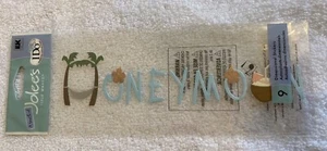 Jolee's I Do Title Waves, Honeymoon, Item #EKWJT013 Dimensional Sticker - Picture 1 of 5