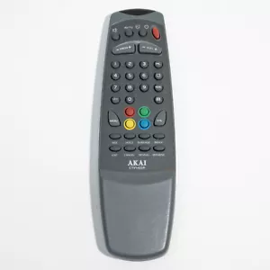 AKAI CTV1422R TV Remote Control - Genuine Original - Working & Tested! - Picture 1 of 5