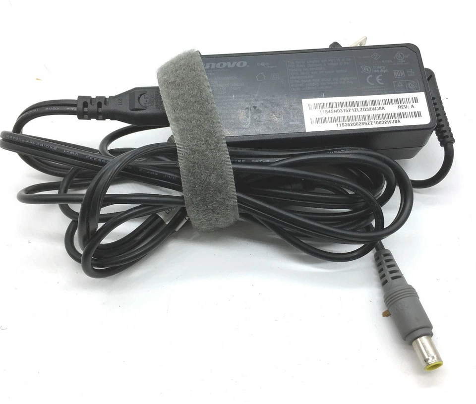 Original Lenovo Thinkpad Portátil 45N0315 45N0323 45N0324 Adaptador de CA 20V 3.25A 65W Foto 1 de 1