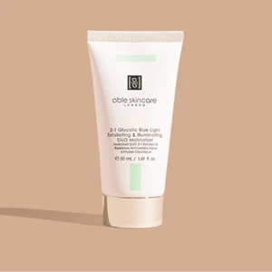 ABLE Skincare 2-1 Glycolic Blue Light Exfoliating & Illuminating DUO Moisturizer - Picture 1 of 3
